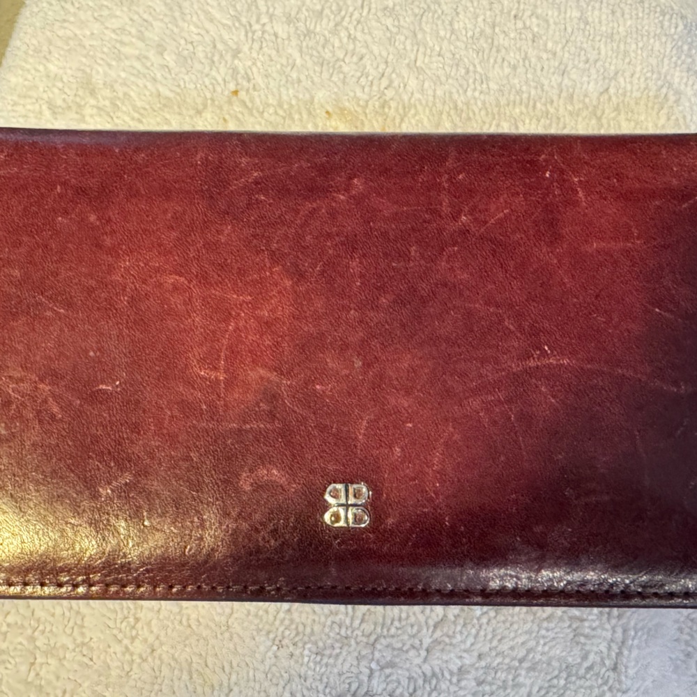 Bosca Burgundy Leather Wallet